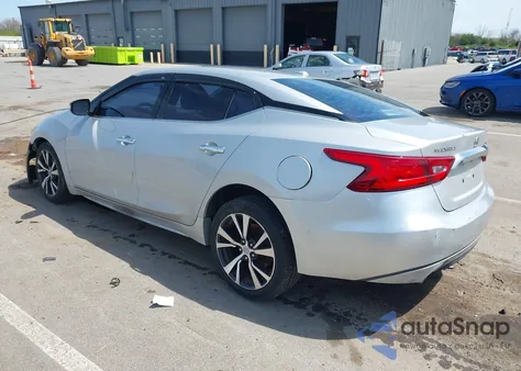 2017 Nissan Maxima 3.5 Sv из США, поврежденный, VIN 1N4AA6AP7HC425957